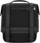 Burly Brand B15-1000B Detachable Saddlebag in Black with Leather Paneling and Quick-Release System