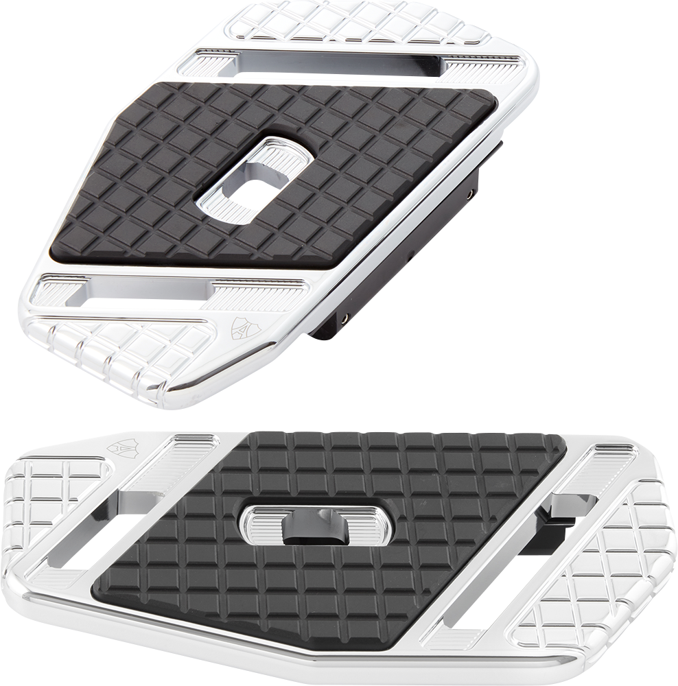 Arlen Ness SpeedLiner Passenger Floorboards Chrome 410-029 for FL Touring Models