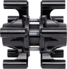 ARLEN NESS Spider Hub - Dual Disc - Front - Black 71-660 - Team Dream Rides