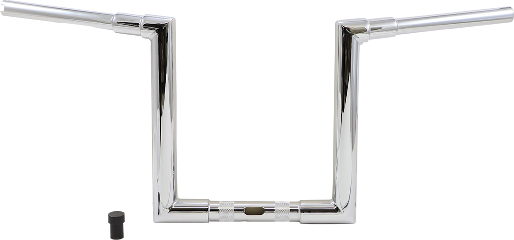 BURLY BRAND Jason Handlebar - 12-Inch Chrome B12-6090C for Bagger Bikes