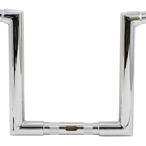 BURLY BRAND Jason Handlebar - 12-Inch Chrome B12-6090C for Bagger Bikes