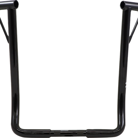 BURLY BRAND Louie Handlebar - Louie B, 19-inch Black - Part B12-7006B