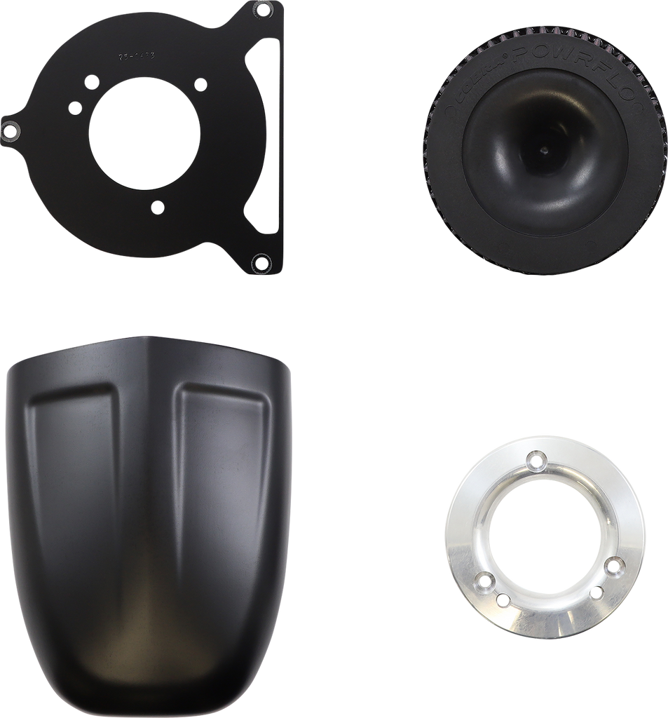 COBRA PowrFlo Air Intake Kit - Black 606-0104B-SB - Team Dream Rides