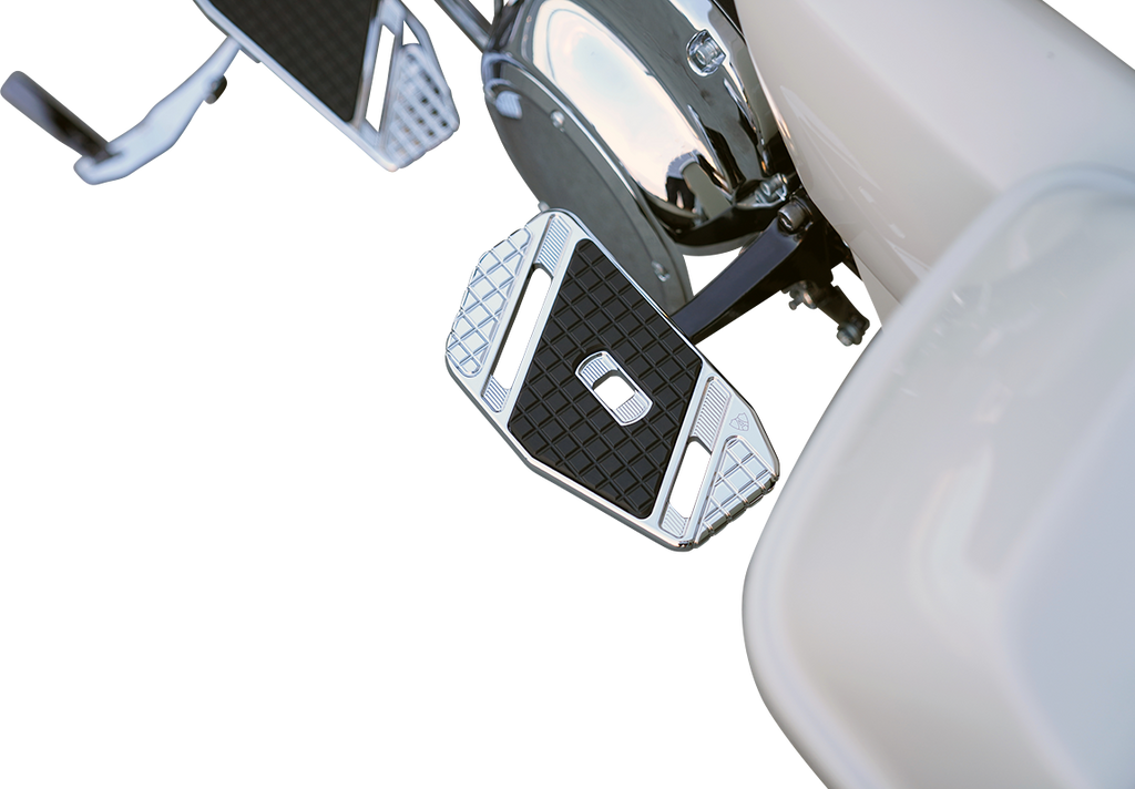Arlen Ness SpeedLiner Passenger Floorboards Chrome 410-029 for FL Touring Models