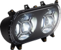 CUSTOM DYNAMICS LED Headlight for Harley-Davidson FLTR - Black - CD-RG-H-B