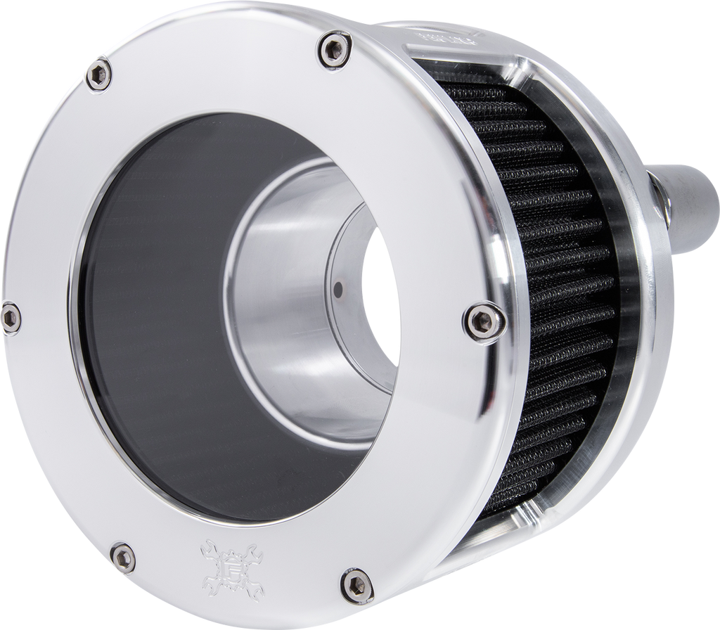 Feuling Parts BA Race Series Air Cleaner Kit - Raw with Black Filter - Part 5522