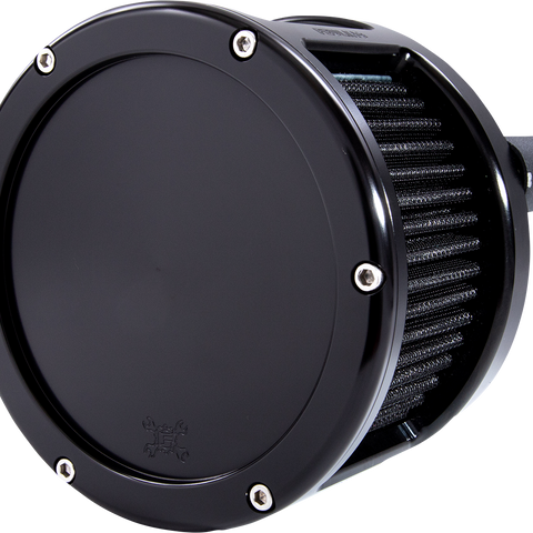 Feuling Parts BA Race Series Air Cleaner Kit with Black Anodized Finish and Black Filter - Part 5523
