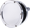 FEULING PARTS BA Series Chrome Air Cleaner Kit with Black Filter - Part 5537