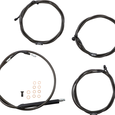 LA CHOPPERS Handlebar Cable/Brake Line Kit - 15