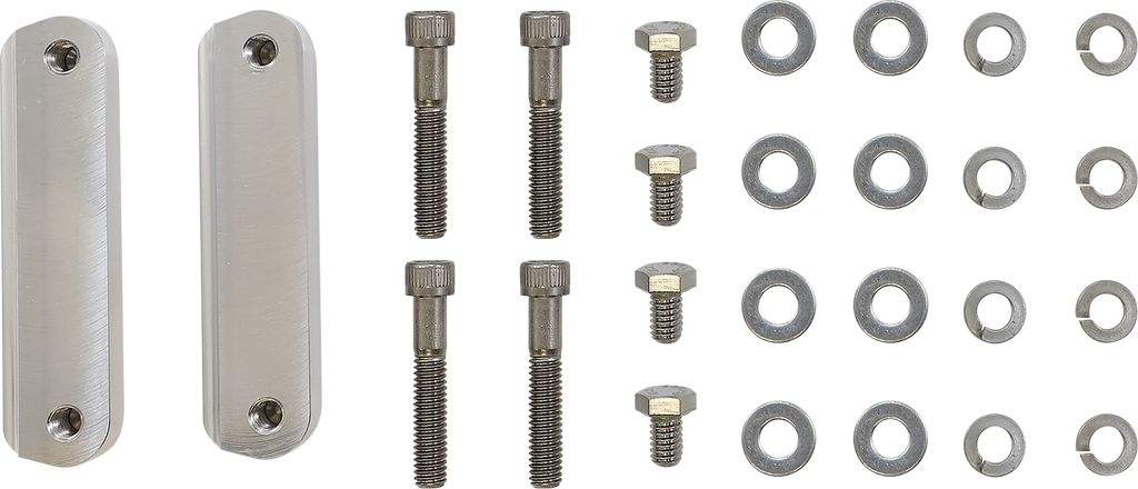 PAUL YAFFE BAGGER NATION Cafe Front Fender - 19" Wheel - With Satin Adapters PYO:CAFE-19-14L-S - Team Dream Rides