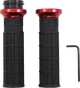ODI Hart-Luck Signature V-Twin Lock-On™ Grips - TBW - Black/Red V31HTW-BB-R