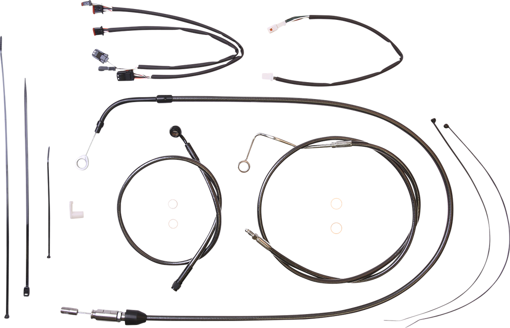 MAGNUM SHIELDING Black Pearl* Designer Handlebar Installation Kit 4871172 - Team Dream Rides