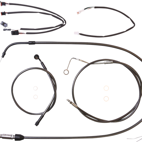 MAGNUM SHIELDING Black Pearl* Designer Handlebar Installation Kit 4871172 - Team Dream Rides