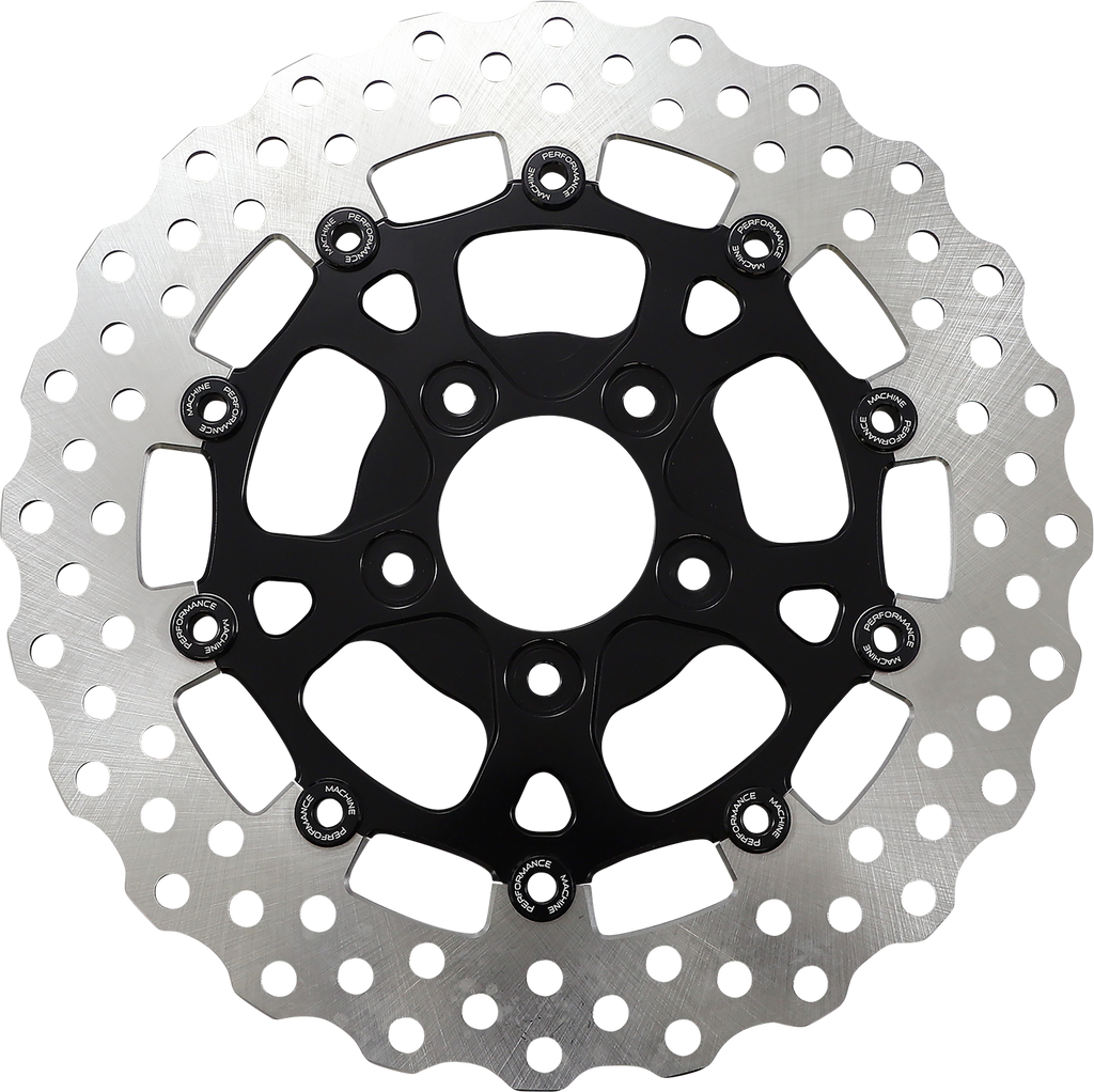 PERFORMANCE MACHINE (PM) Dominator Rotor - Front - 11.5" - Black 0133-1535S-B