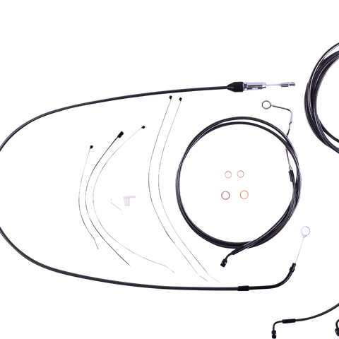 MAGNUM SHIELDING Black Pearl* Designer Handlebar Installation Kit 4871191 - Team Dream Rides