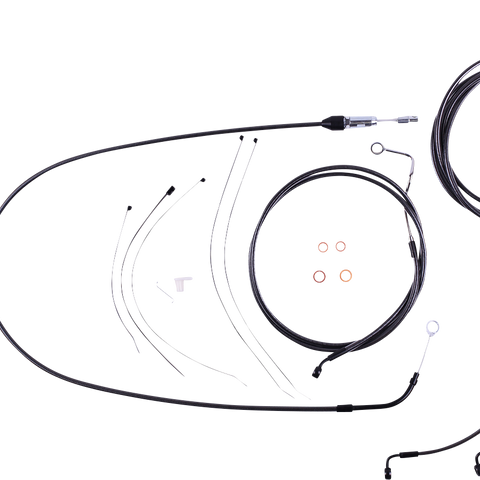 MAGNUM SHIELDING Black Pearl* Designer Handlebar Installation Kit 4871192 - Team Dream Rides