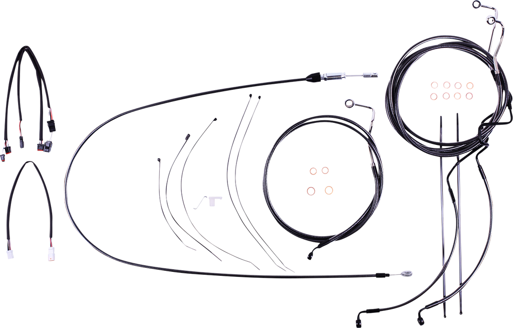 MAGNUM SHIELDING Black Pearl* Designer Handlebar Installation Kit 4871212 - Team Dream Rides