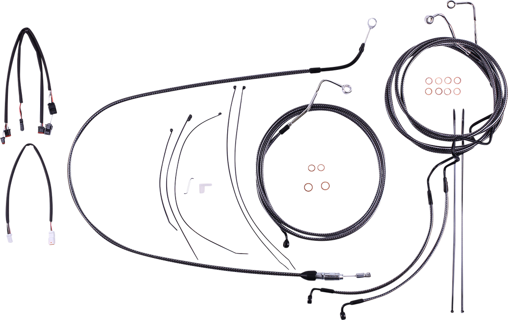 MAGNUM SHIELDING KARBONFIBR Designer Handlebar Installation Kit 7871192 - Team Dream Rides