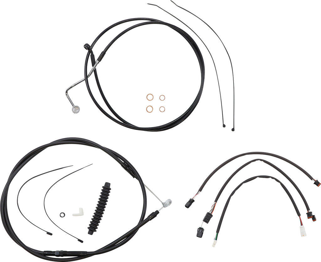 MAGNUM SHIELDING XR Handlebar Installation Kit - Black 486981 - Team Dream Rides