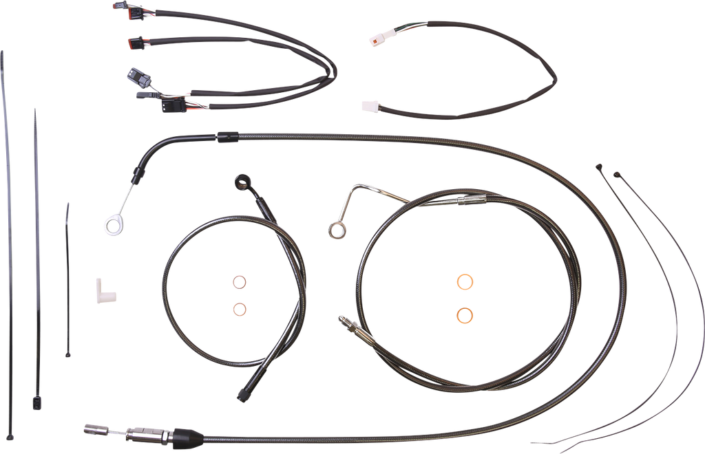 MAGNUM SHIELDING Black Pearl* Designer Handlebar Installation Kit 4871171 - Team Dream Rides