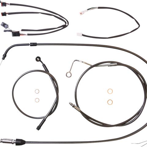 MAGNUM SHIELDING Black Pearl* Designer Handlebar Installation Kit 4871171 - Team Dream Rides