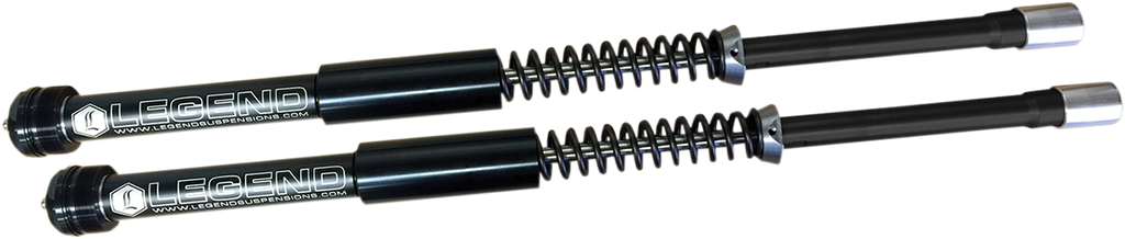 Legend Suspension 1-Inch Lowered Axeo Front Suspension for Harley FLH 2014-2016 (Part 0414-0495)