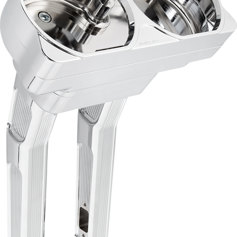 ARLEN NESS Method Kickback Handlebar Riser - 10 inch Chrome 520-033