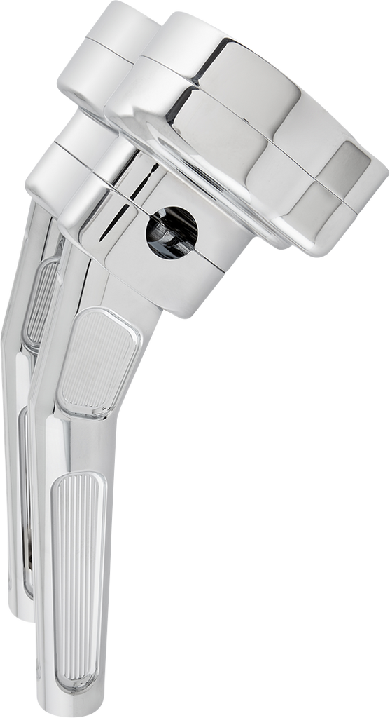 ARLEN NESS Method Kickback Handlebar Riser - 10 inch Chrome 520-033