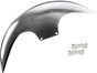 PAUL YAFFE BAGGER NATION Cafe Front Fender - 21" - Chrome Spacers PYO:CAFE-21-13E-C - Team Dream Rides