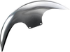PAUL YAFFE BAGGER NATION Cafe Front Fender - 21" - Chrome Spacers PYO:CAFE-21-13E-C - Team Dream Rides