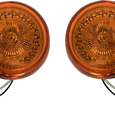 CUSTOM DYNAMICS Turn Signal with Amber Lens - Part PB-AA-JAE-A