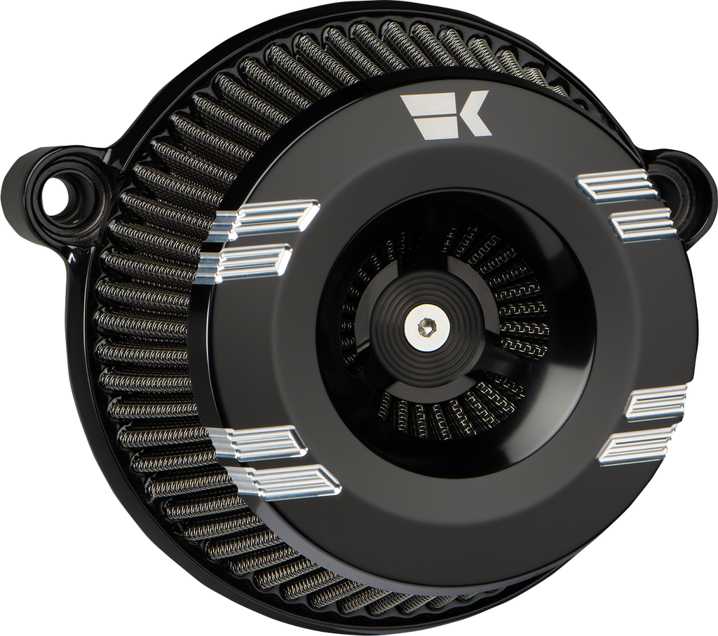 KHROME WERKS Instigator Air Cleaner Klassic Black M8 Part 250100