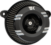 KHROME WERKS Instigator Air Cleaner - Klassic Black for Twin Cam 250200