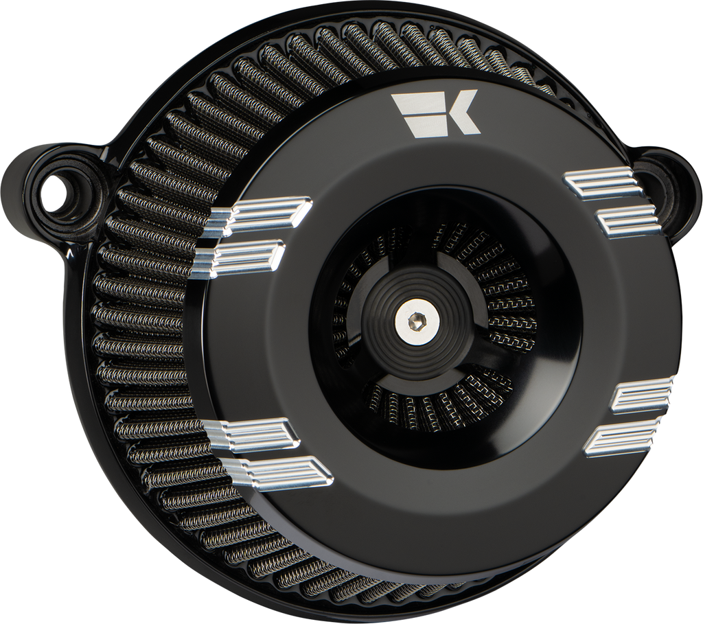 KHROME WERKS Instigator Air Cleaner - Klassic Black for Twin Cam 250200