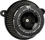 KHROME WERKS Instigator Air Cleaner – Tracer Black with Part Number 250110 for M8 Models