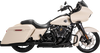 Vance & Hines Dresser Duals Header System Black 47351 with PCX Technology