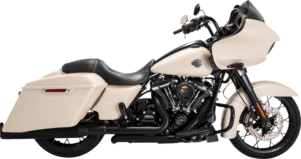 Vance & Hines Dresser Duals Header System Black 47351 with PCX Technology
