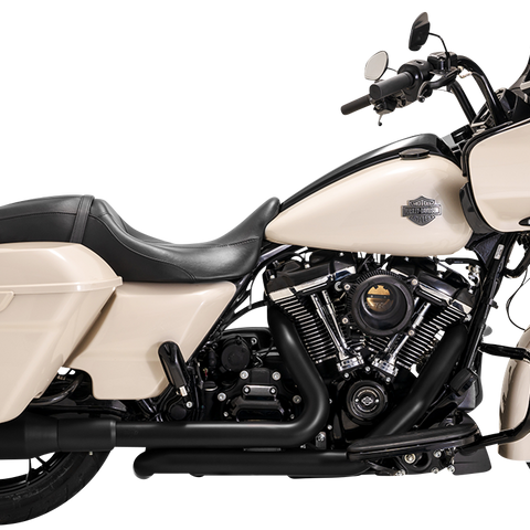 Vance & Hines Dresser Duals Header System Black 47351 with PCX Technology