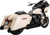 Vance & Hines Dresser Duals Header System Black 47351 with PCX Technology