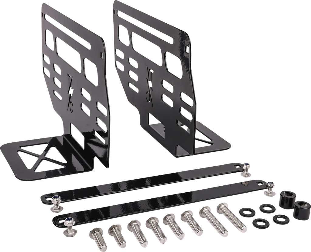 THRASHIN SUPPLY CO. TSB-2 Hard Mount Bag Brackets for Motorcycles