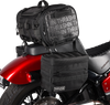 THRASHIN SUPPLY CO. Essential Saddlebags Black TSB-0006 with 10 Liter Capacity and MOLLE Attachments