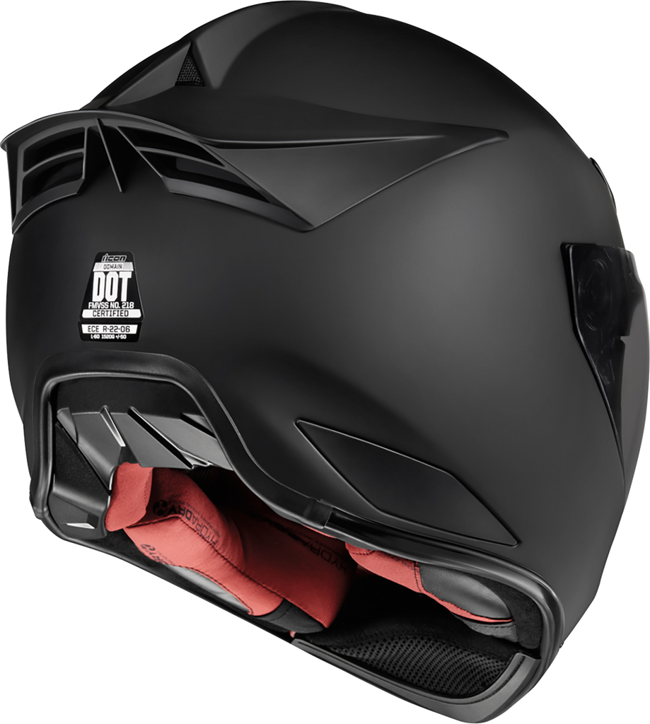ICON Domain™ Cornelius Helmet - Rubatone Large with FRP Shell and Advanced Ventilation System