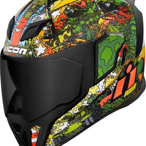 ICON Airflite™ GP23 Helmet with Fog-Free Fliteshield™ and DropShield™ – Green, XL