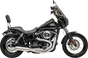 Bassani Xhaust 1D4SS 2-Into-1 Mid-Length Super Bike Exhaust System for Dynas and Forward Controls
