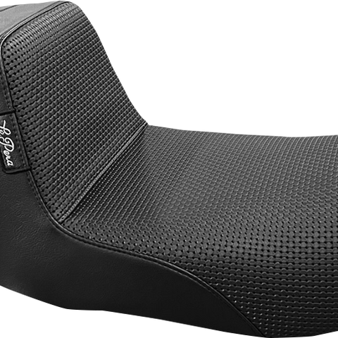 LE PERA Kickflip Seat - Basketweave - Black - FL '97-'07 - Part LH-597BW - Team Dream Rides