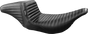 LE PERA Kickflip Seat - Pleated Black - FL '97-'07 - Part Number LH-597PT - Team Dream Rides