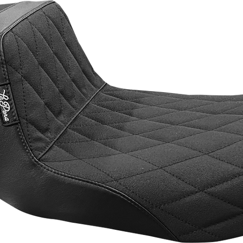 LE PERA Kickflip Seat - Double Diamond - Black - FL '97-'07 - Part LH-597DD - Team Dream Rides