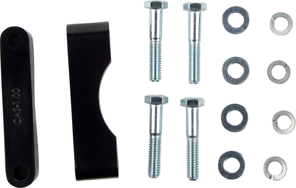 PAUL YAFFE BAGGER NATION Cafe Front Fender - 21" - Black Spacers PYO:CAFE-21-13E-B-C - Team Dream Rides