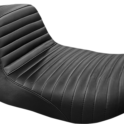 LE PERA Tailwhip Seat - Pleated Black - FL '97-'07 (Part # LH-587PT) - Team Dream Rides