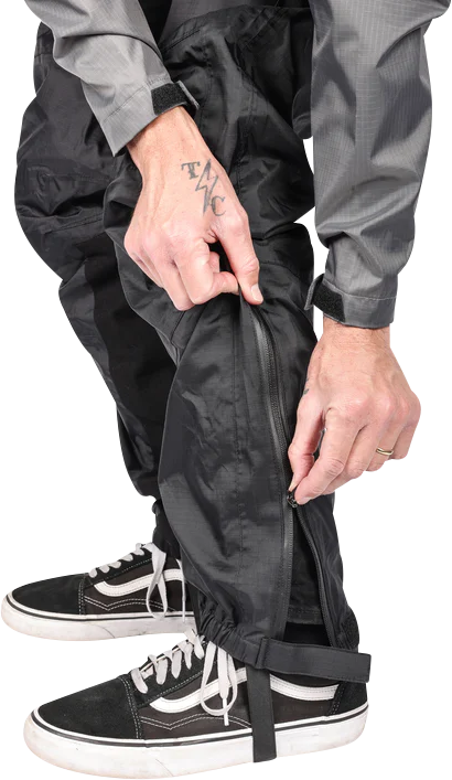 THRASHIN SUPPLY CO. Mission Rain Pants 2XL/3XL - Durable Waterproof Trousers with Adjustable Fit